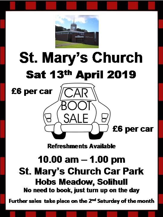 St. Mary's Church, Hobs Moat Events